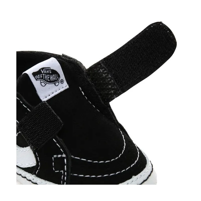 Vans Infant Sk8-Hi Crib Shoes Black/True White