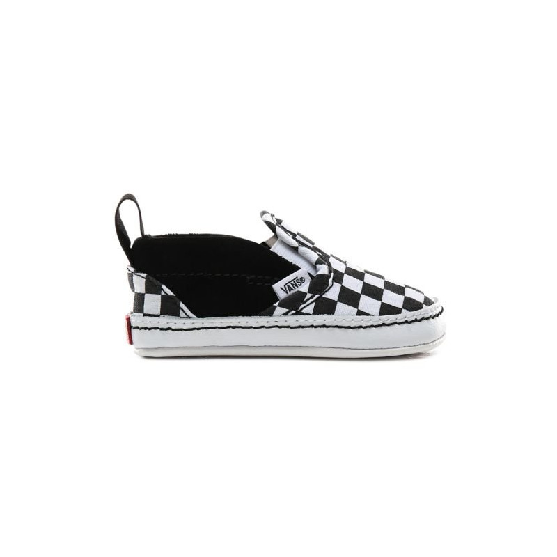 Vans Infant Checkerboard Slip-On V Crib Schoenen (Checker)Black/True White