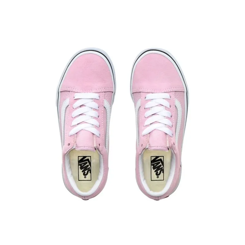 Vans Old Skool Kids Scarpe Lilac Neve/True White