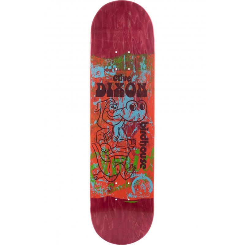 Birdhouse Pro Skateboard Deck Show Print Dixon 8.38" Skateboard Deck 