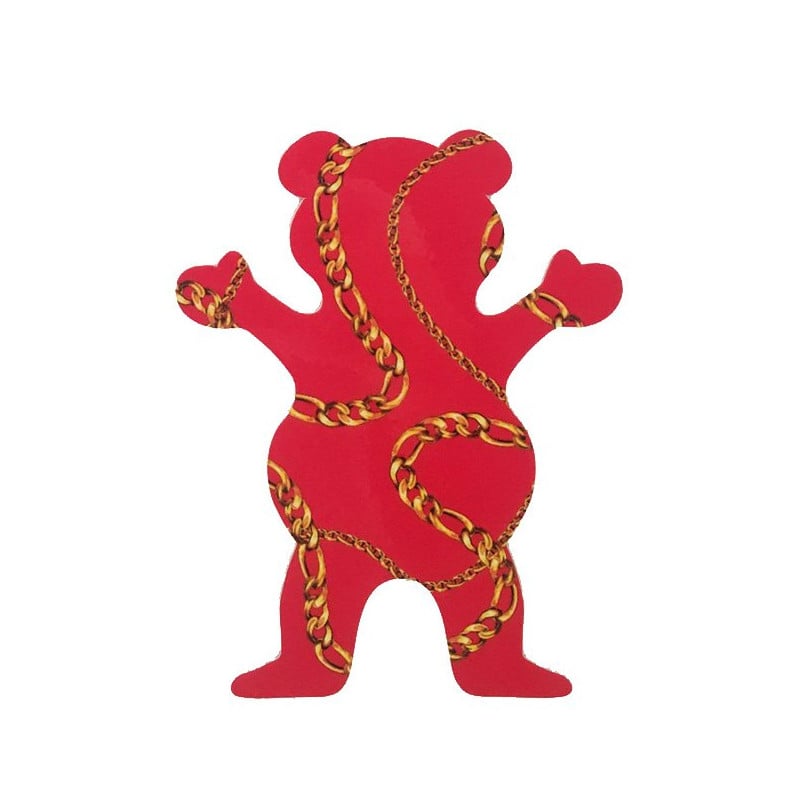 Grizzly Bear Golden Chain Sticker Grizzly Bear Golden Chain Sticker