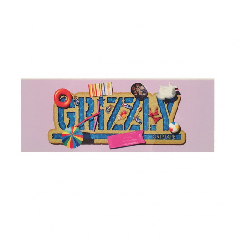 Grizzly Stamp Pool Sticker