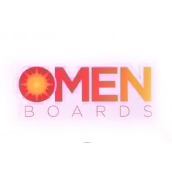 Omen Boards Sticker 7" Sunburst