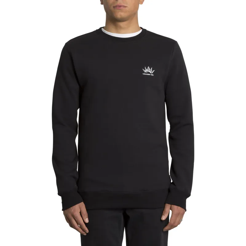 Volcom Supply Stone Crew Black