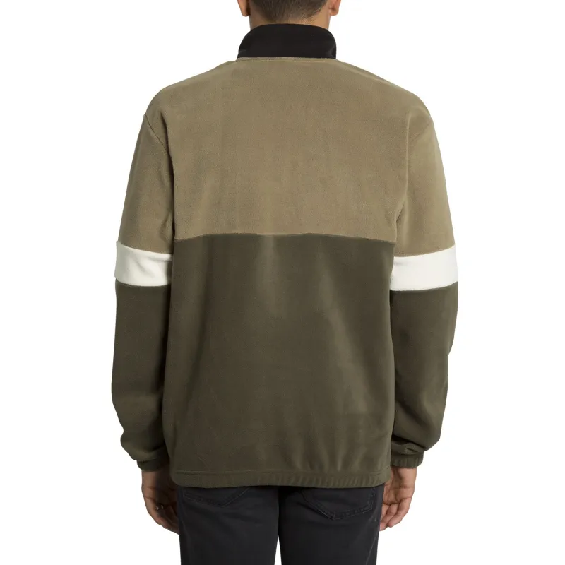 Volcom Trekker Sherpa Crew Dark Olive