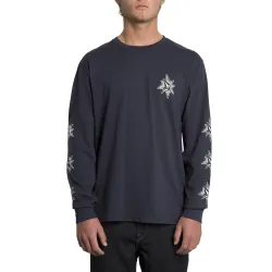 Volcom Family Stone Bsc Longsleeve Navy