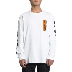 Volcom Peace Grid Bxy Longsleeve White