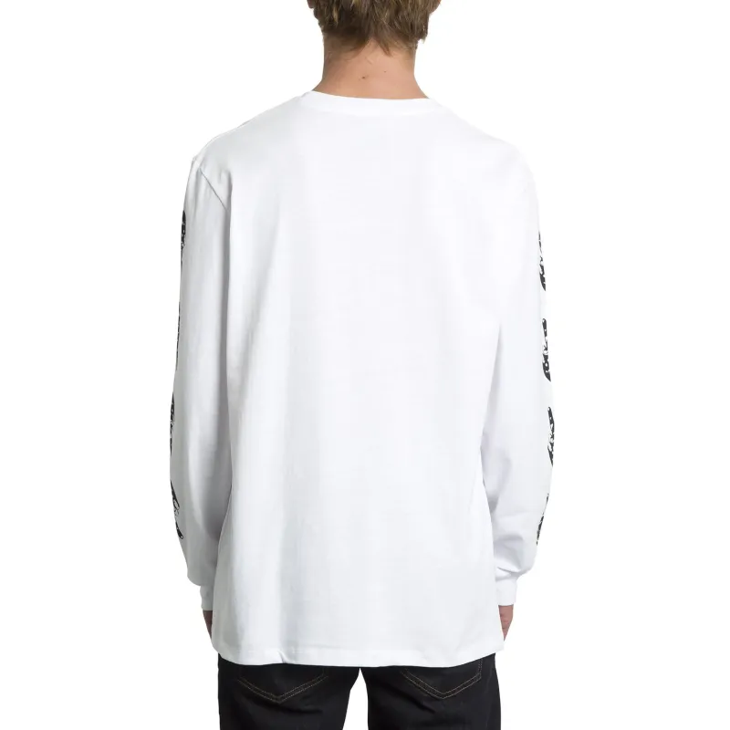 Volcom Peace Grid Bxy Longsleeve White