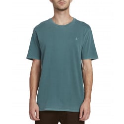 Volcom Solid Stone Emb T-Shirt Mediterranean