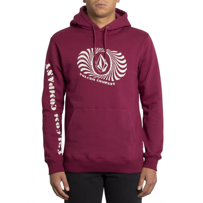 Volcom Supply Stone Hoodie Plum