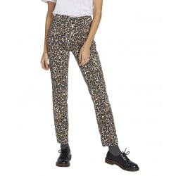 Volcom Super Stoned Skinny Women's Pants Animal Print