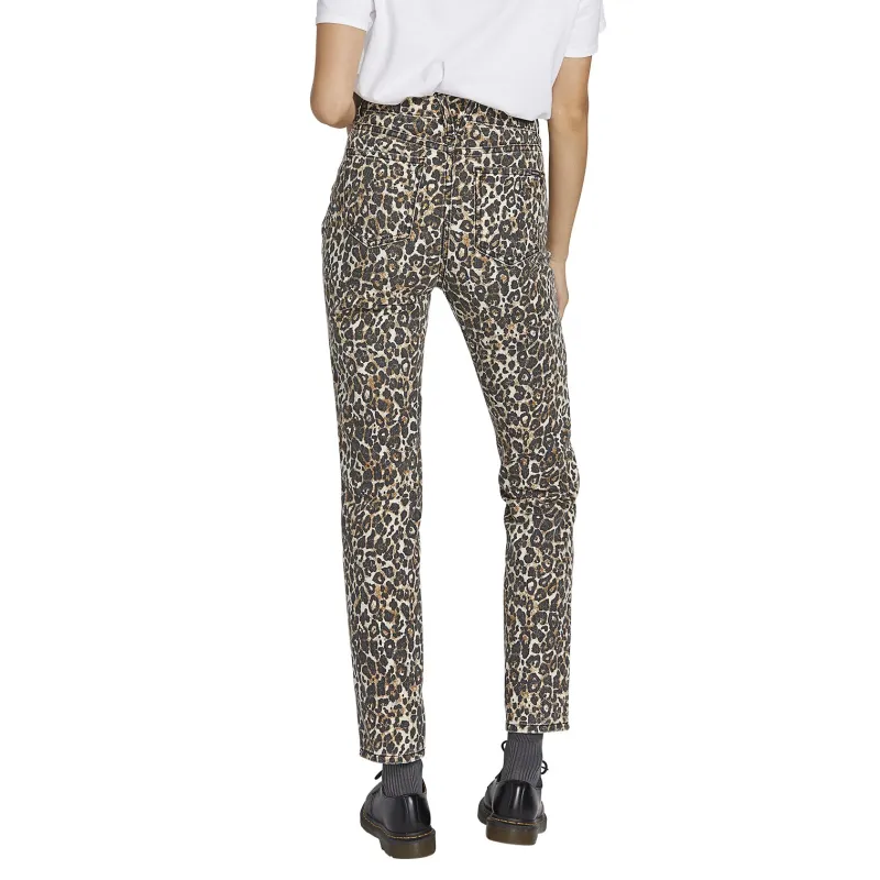 Volcom Super Stoned Skinny Women's Pants Animal Print