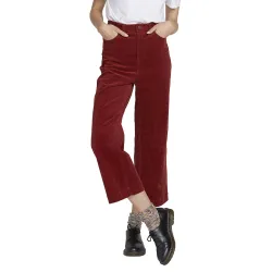 Volcom Oh My Cord Wide Leg Women's Pants Auburn