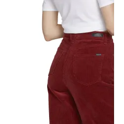 Volcom Oh My Cord Wide Leg Women's Pants Auburn