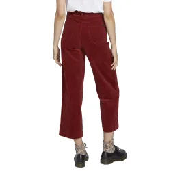 Volcom Oh My Cord Wide Leg Women's Pants Auburn