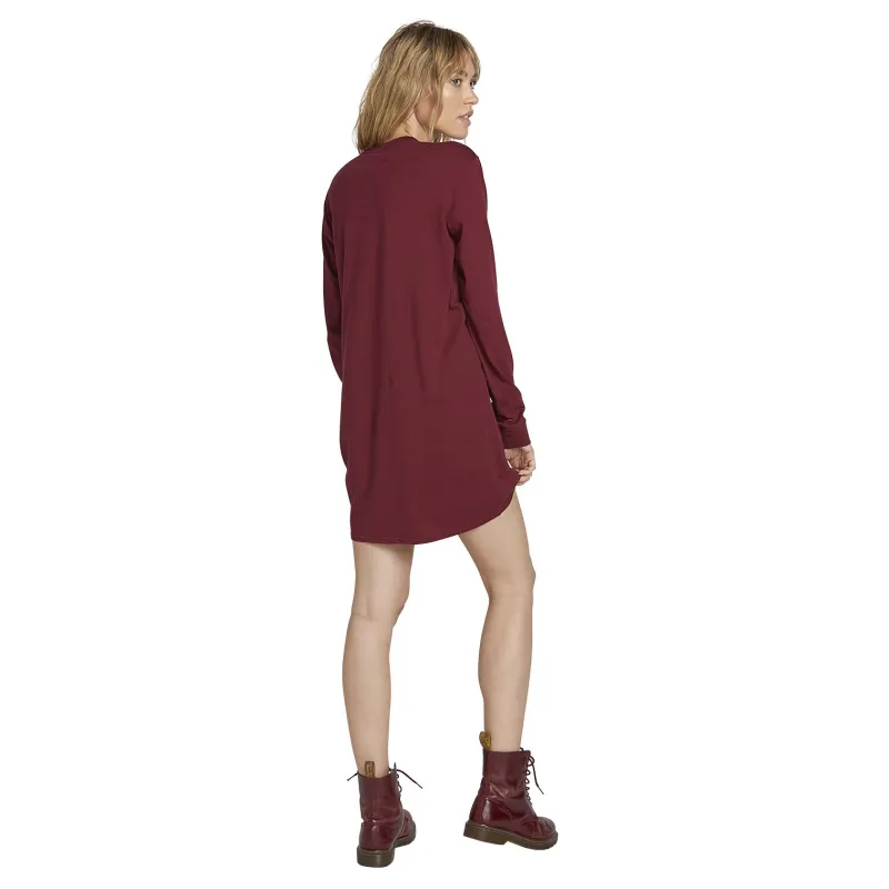 Volcom What A Trip Women's Dress Zinfandel