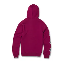 Volcom Deadly Stones Kids Zip Hoodie Plum