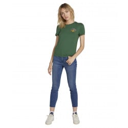 Volcom Stoked On Stone Women's T-Shirt Green