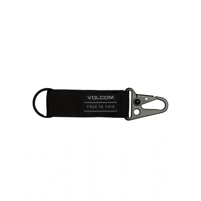 Volcom Lanhook Keychain Black Volcom Lanhook Keychain Black