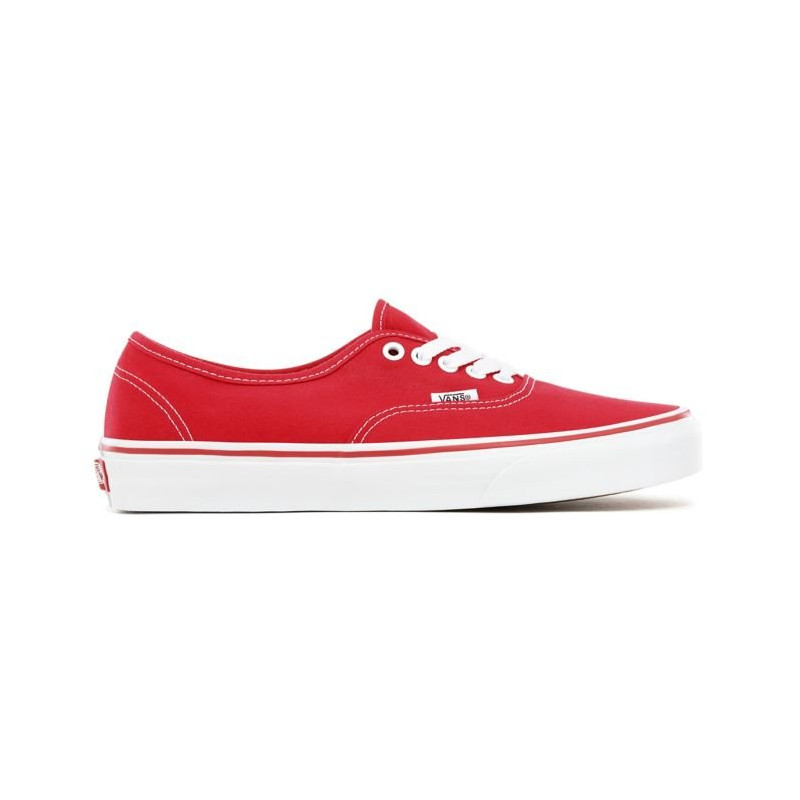 vans u authentic red