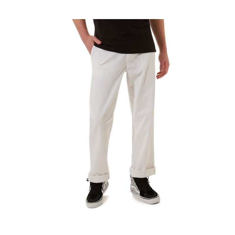 Baker Authentic Chino Pro Pants White 