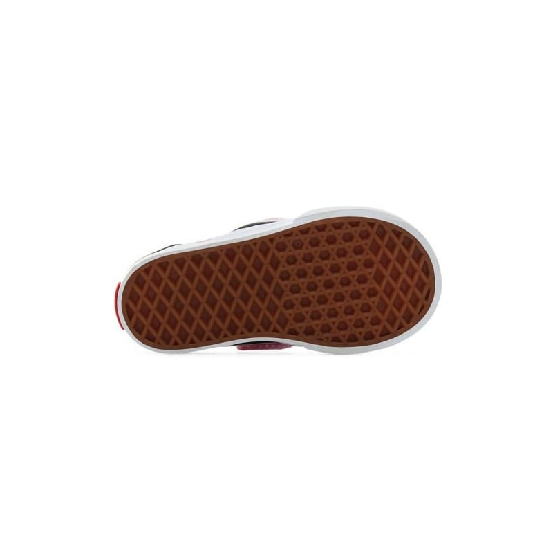 Vans Slip-On V Toddler Shoes Checkerboard Lilac Snow/True White