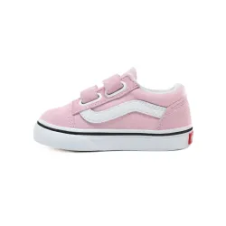 Vans Old Skool V Toddler Shoes Lilac Snow/True White