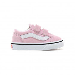 Vans Old Skool V Toddler Scarpe Lilac Neve/True White