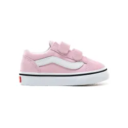 Vans Old Skool V Toddler Shoes Lilac Snow/True White
