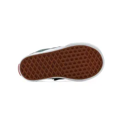 Vans Slip-On V Toddler Schoenen Checkerboard Trekking Green/True White