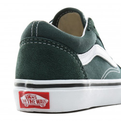 Vans Old Skool Kids Schoenen Trekking Green/True White