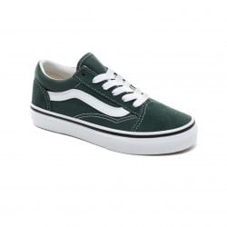 Vans Old Skool Kids Schoenen Trekking Green/True White