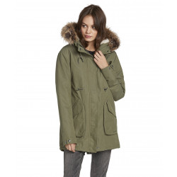 Volcom Less is more Women's Jacket Army Green Combo