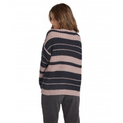 Volcom Move On Up Women's Sweater Faded Mauve