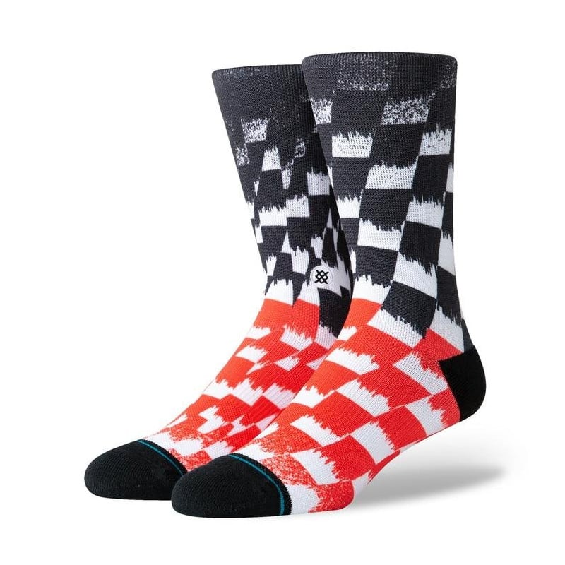 Stance Anthem Blur Check Socks