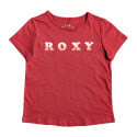 Roxy Sea And Love Kids T-Shirt Deep Claret