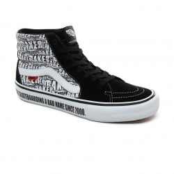 Vans x Baker Sk8-Hi Pro Shoes Black/White