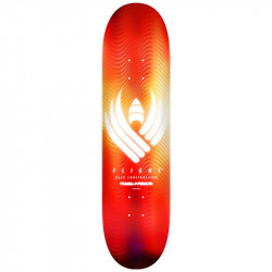 Powell Peralta Glow Flight Skateboard Deck Red 8.0" 242 - Skateboard Deck