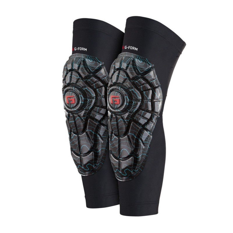 G-Form Elite Knee Guard - Black/Teal/Topo G-Form Elite Knee Guard - Black/Teal/Topo
