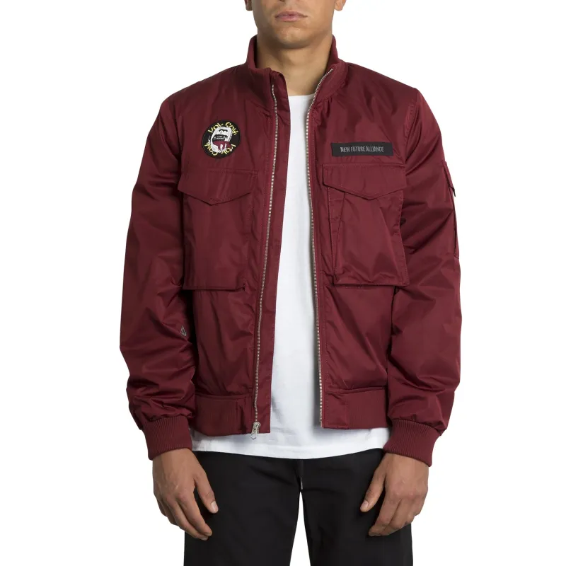 Volcom Wepson Jacket Cabernet