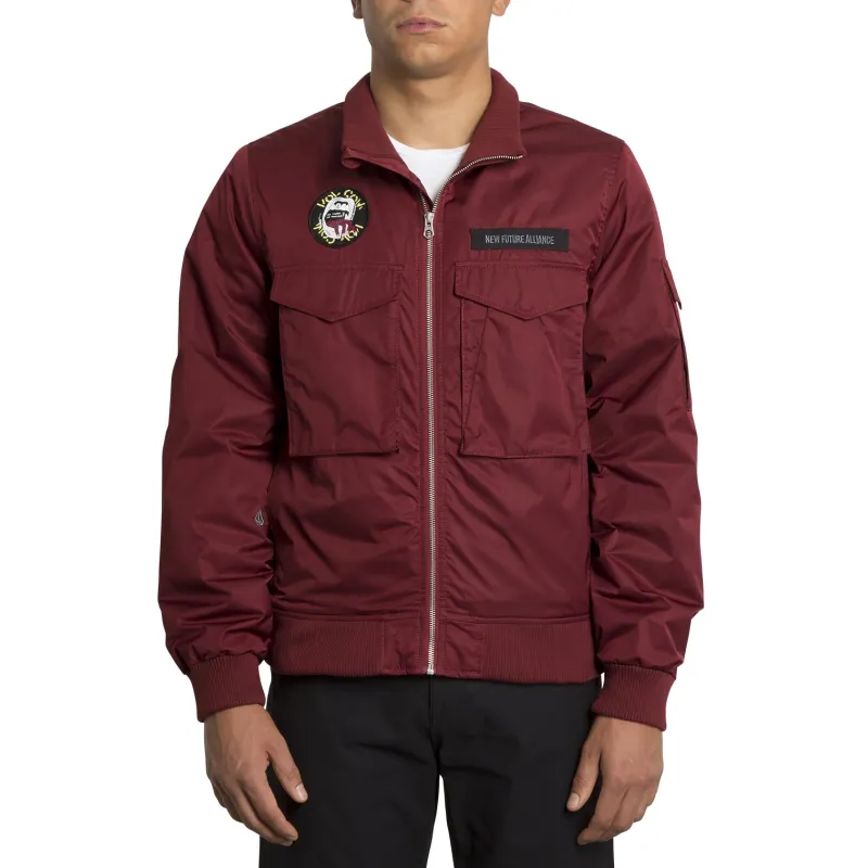 Volcom Wepson Jacket Cabernet