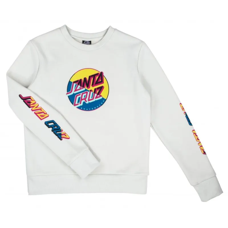 Santa Cruz Dot Blocker Women's Crew Fog