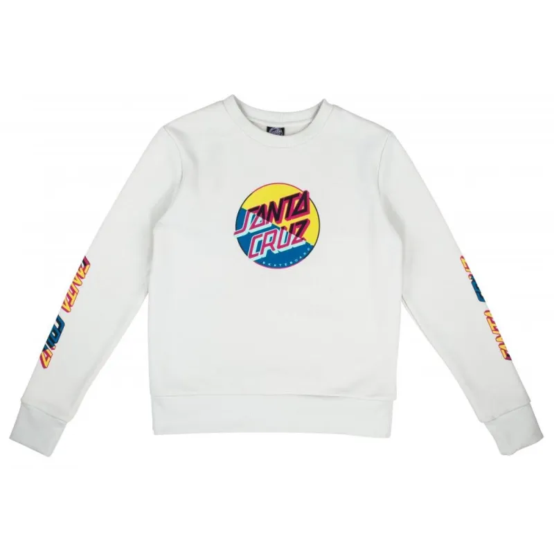 Santa Cruz Dot Blocker Women's Crew Fog