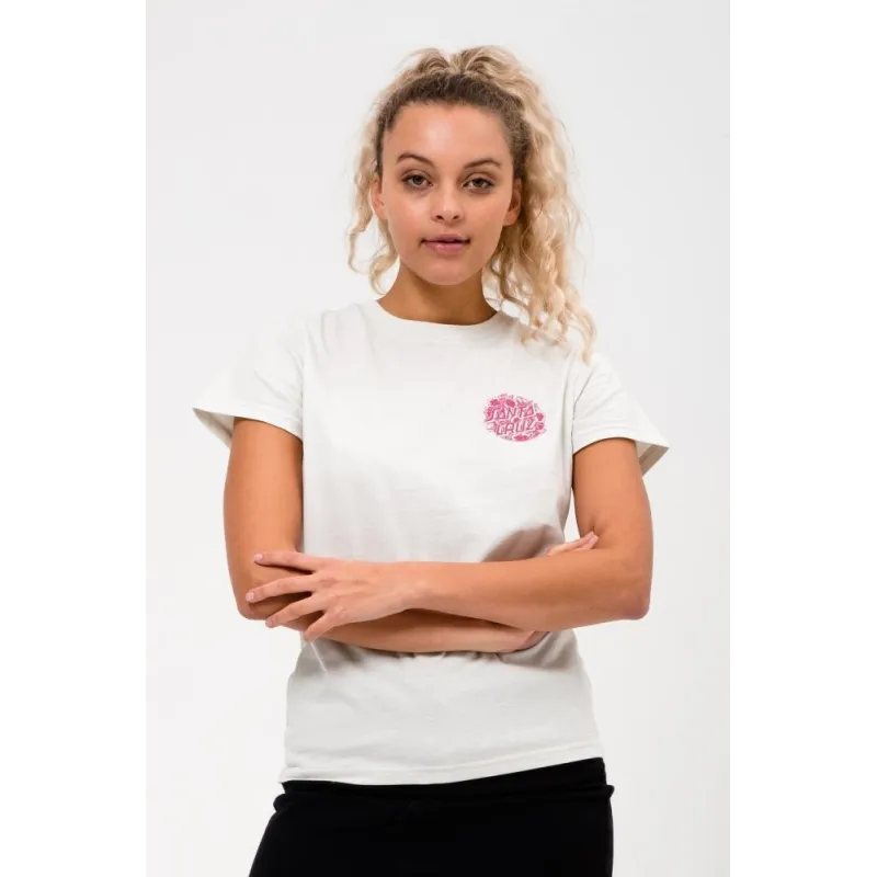 Santa Cruz Cali Poppy Women's T-Shirt Fog