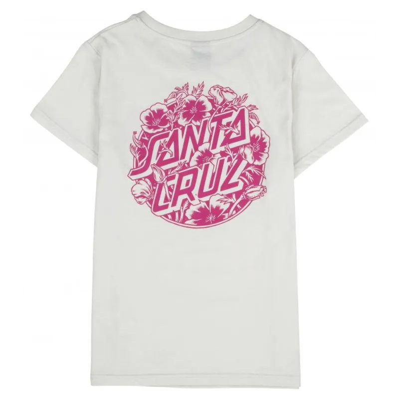 Santa Cruz Cali Poppy Women's T-Shirt Fog