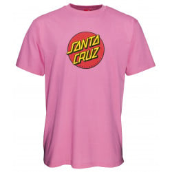 Santa Cruz Classic Dot T-Shirt Orchid Pink