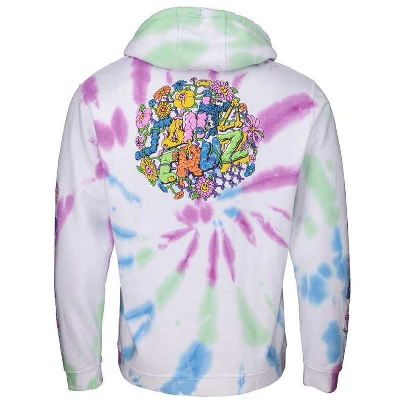 Santa Cruz Baked Dot Hoodie Trippy Dye Santa Cruz Baked Dot Hoodie Trippy Dye