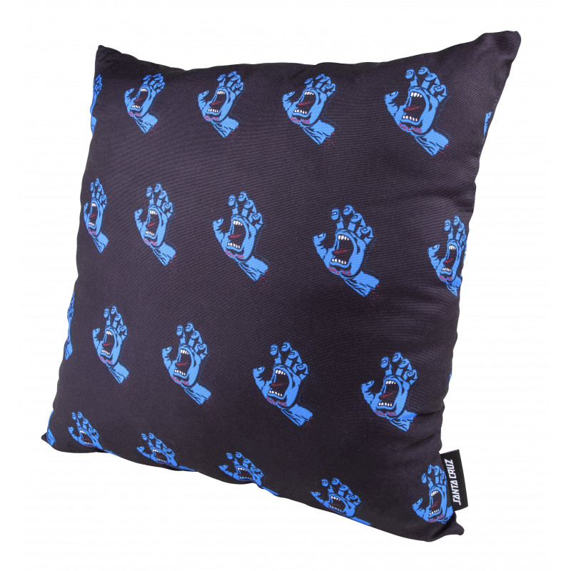 Santa Cruz Screaming Mini Hand Cushion Black Santa Cruz Screaming Mini Hand Cushion Black