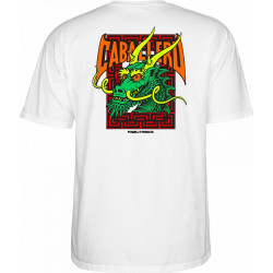 Powell Peralta Steve Caballero Street Dragon T-Shirt White