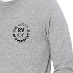 RVCA Siam Crew Heather Grey